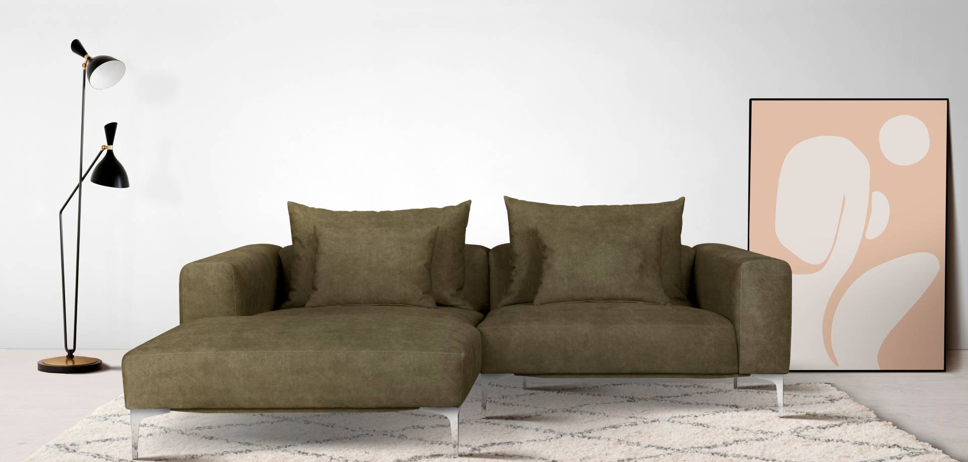 Guido Maria Kretschmer Home&Living Ecksofa »JANTE« von Guido Maria Kretschmer Home&Living