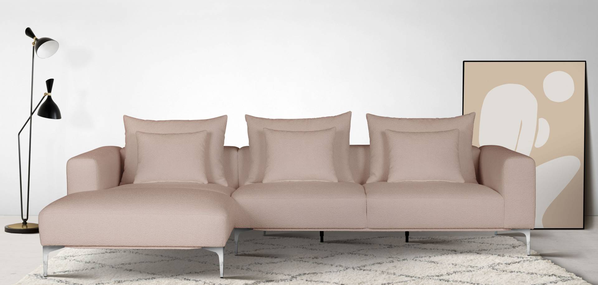 Guido Maria Kretschmer Home&Living Ecksofa »JANTE« von Guido Maria Kretschmer Home&Living