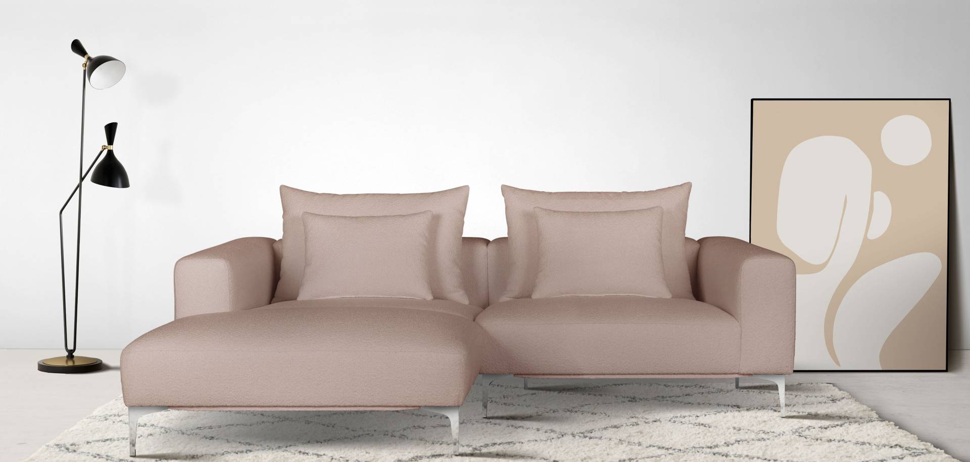 Guido Maria Kretschmer Home&Living Ecksofa »JANTE« von Guido Maria Kretschmer Home&Living