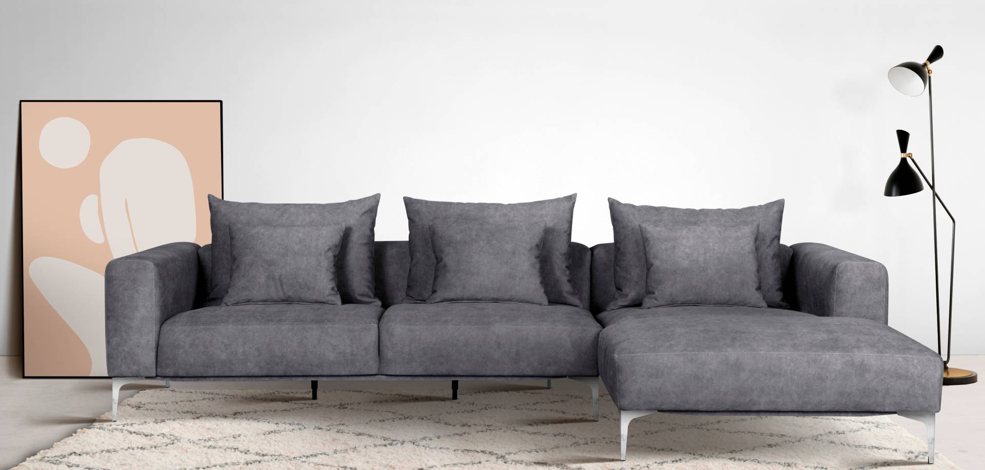 Guido Maria Kretschmer Home&Living Ecksofa »JANTE L-Form« von Guido Maria Kretschmer Home&Living