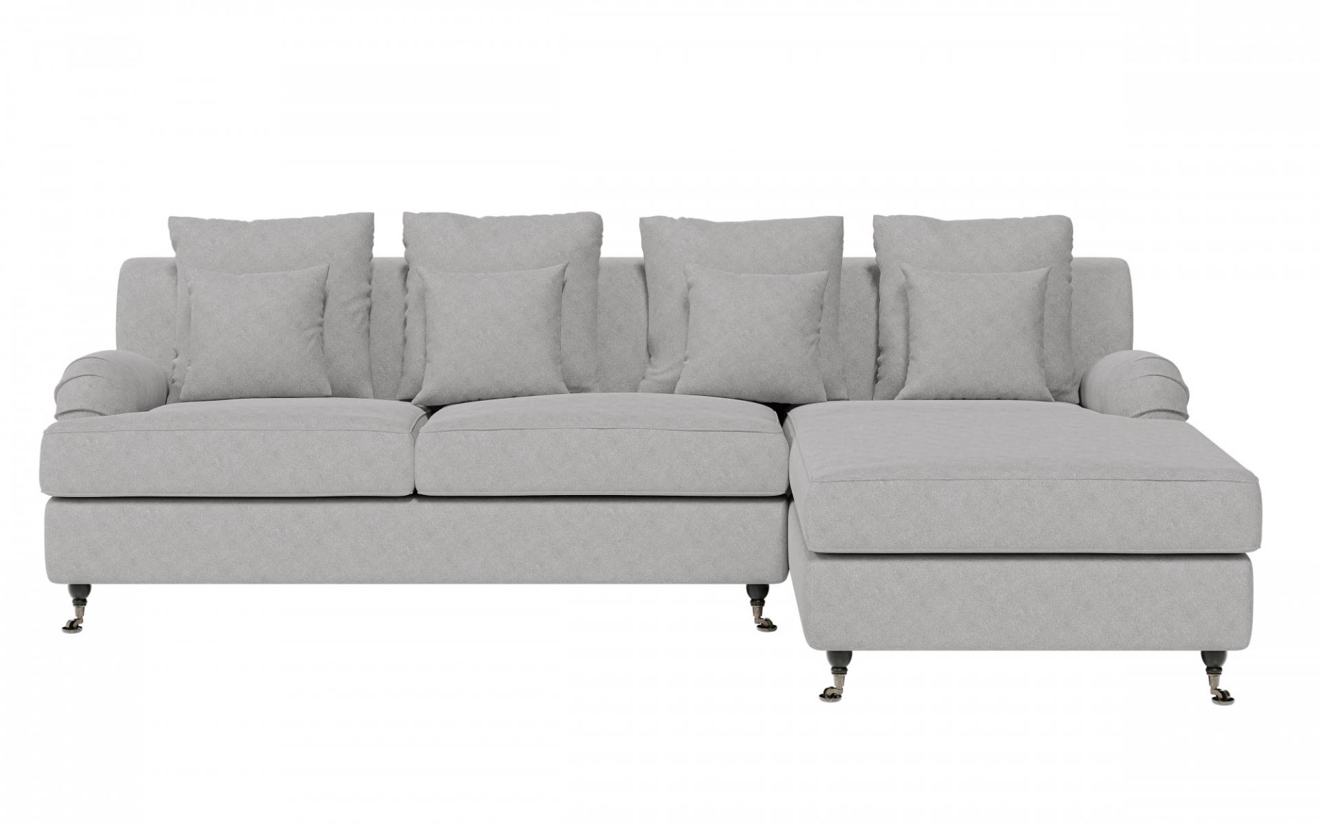 Guido Maria Kretschmer Home&Living Ecksofa »NORIN L-Form«, zwei Fussarten: vorne - Rollen, hinten - Holzfüsse von Guido Maria Kretschmer Home&Living