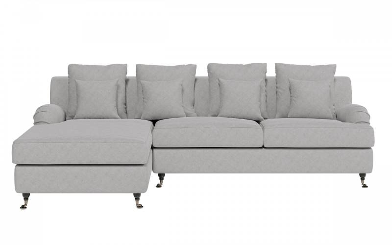 Guido Maria Kretschmer Home&Living Ecksofa »NORIN L-Form«, zwei Fussarten: vorne - Rollen, hinten - Holzfüsse von Guido Maria Kretschmer Home&Living