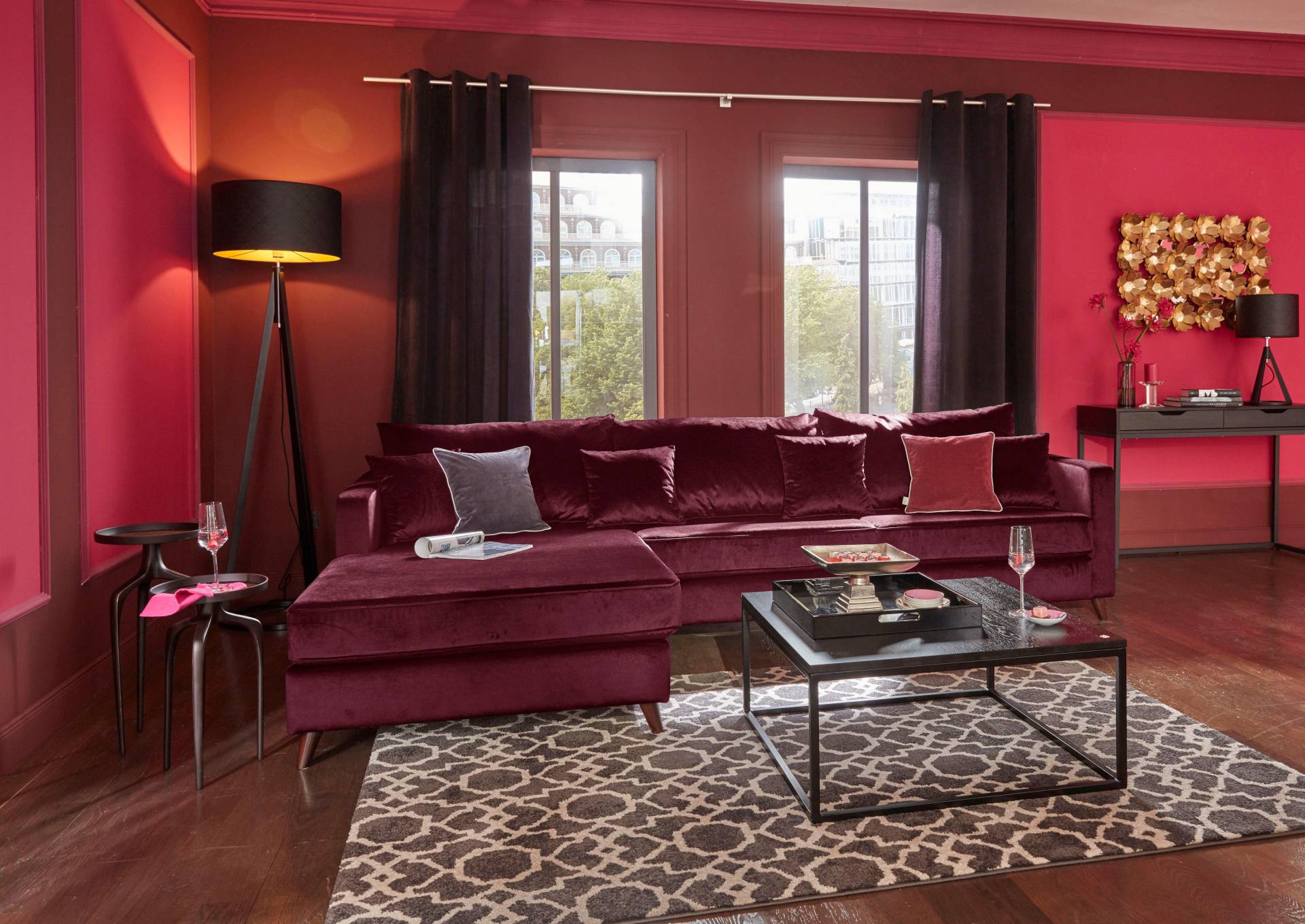 Guido Maria Kretschmer Home&Living Ecksofa »Renesse L-Form«, lose Kissen, Keder an Sitzkissen Guido Maria Kretschmer Home&Living Ecksofa »Renesse L-Form«, lose Kissen, Keder an Sitzkissen von Guido Maria Kretschmer Home&Living