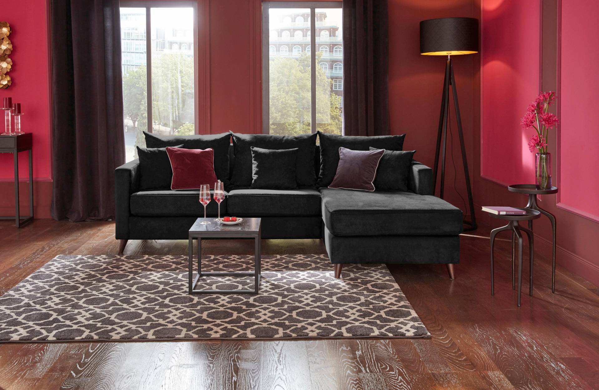 Guido Maria Kretschmer Home&Living Ecksofa »Renesse L-Form«, lose Kissen, Keder an Sitzkissen Guido Maria Kretschmer Home&Living Ecksofa »Renesse L-Form«, lose Kissen, Keder an Sitzkissen von Guido Maria Kretschmer Home&Living