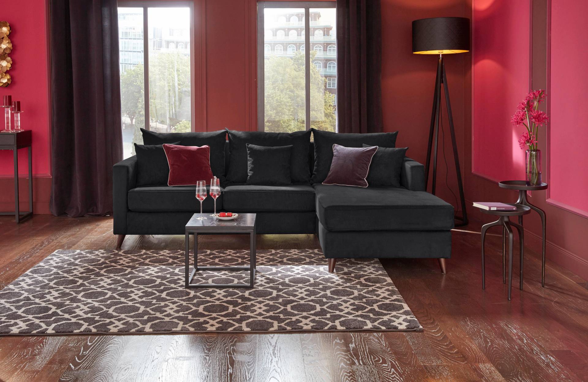 Guido Maria Kretschmer Home&Living Ecksofa »Renesse L-Form«, lose Kissen, Keder an Sitzkissen Guido Maria Kretschmer Home&Living Ecksofa »Renesse L-Form«, lose Kissen, Keder an Sitzkissen von Guido Maria Kretschmer Home&Living