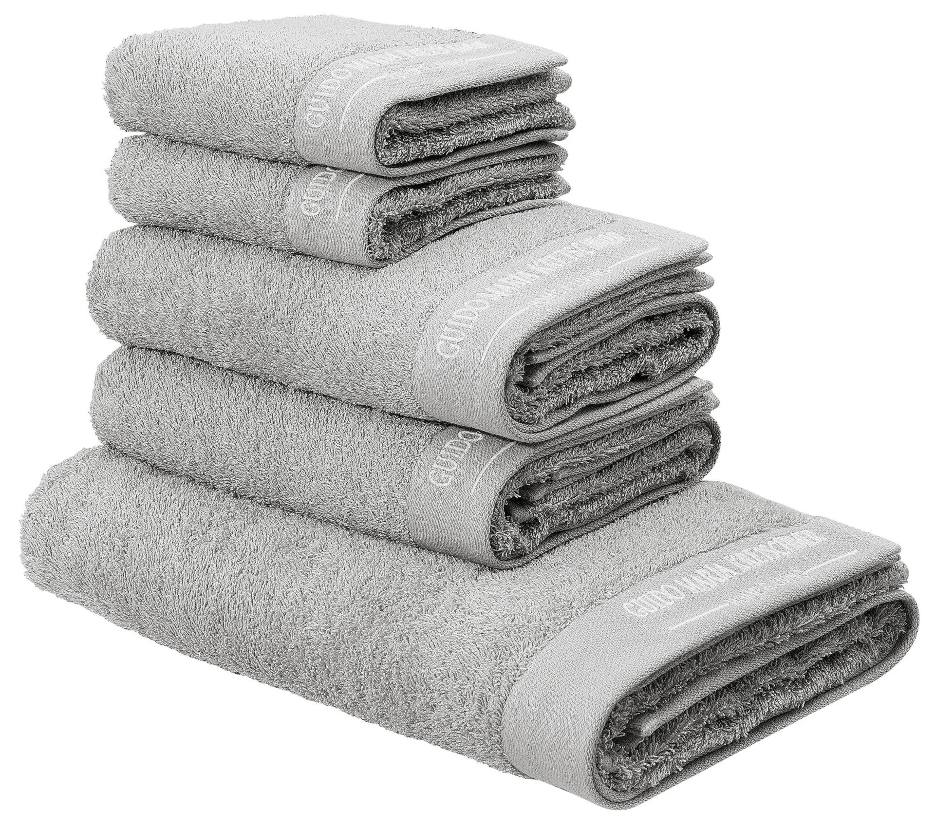 Guido Maria Kretschmer Home&Living Handtuch Set »Mila«, Set, 5 tlg., Walkfrottee, mit GMK Logo, democratichome edition von Guido Maria Kretschmer Home&Living