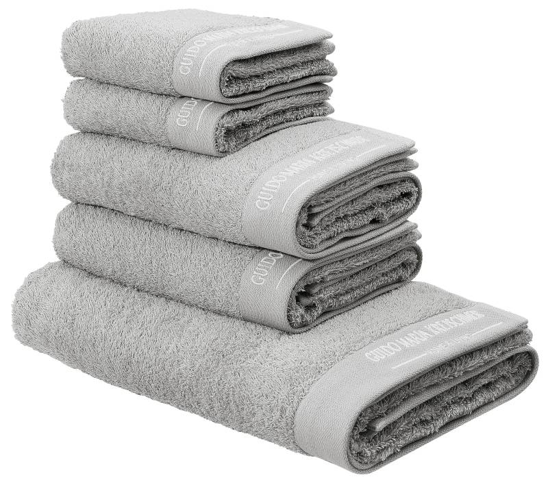Guido Maria Kretschmer Home&Living Handtuch Set »Mila«, Set, 5 tlg., Walkfrottee, mit GMK Logo, democratichome edition von Guido Maria Kretschmer Home&Living