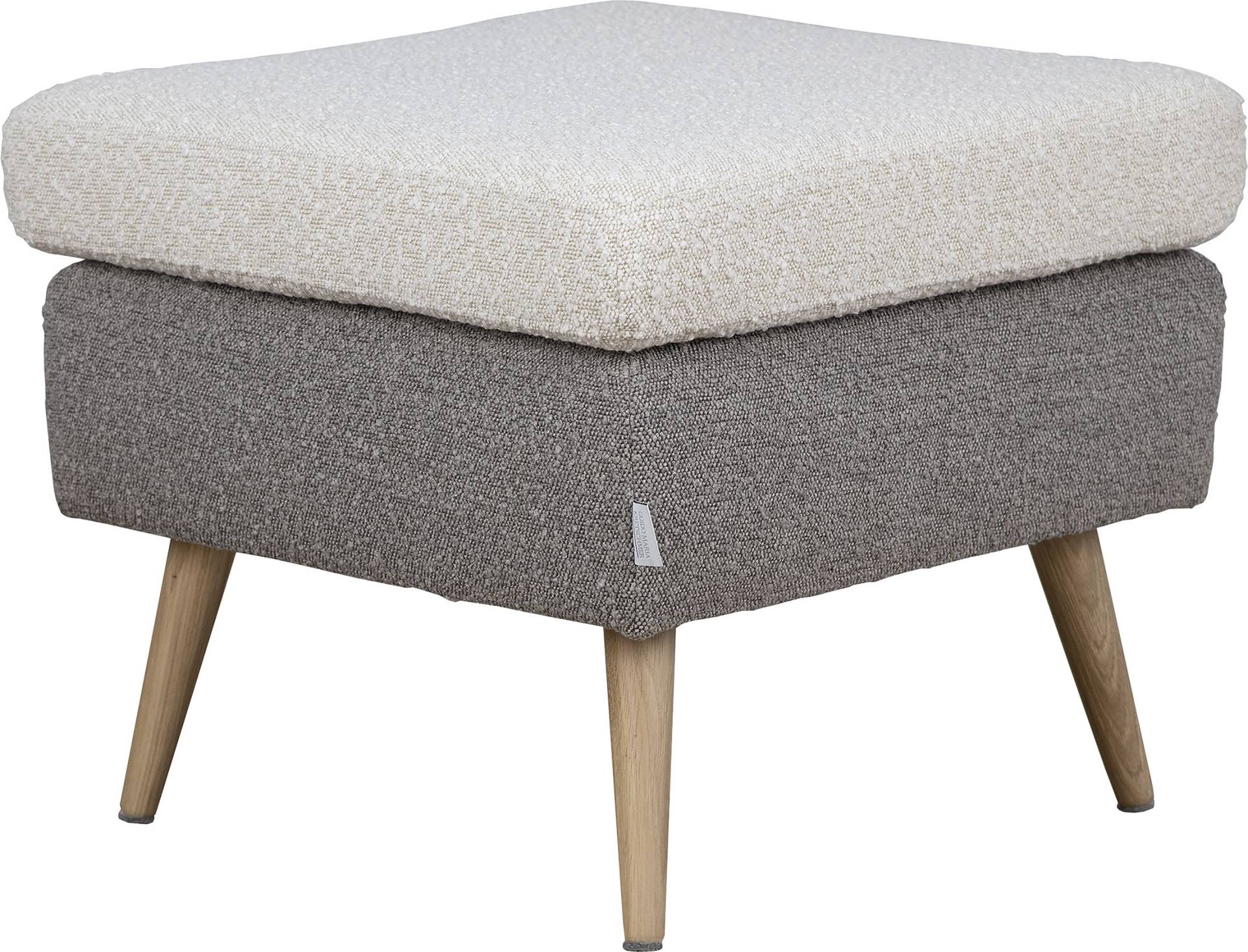 Guido Maria Kretschmer Home&Living Hocker »Salla«, 2-farbig, Bouclé oder Struktur fein, passend zum Sessel Guido Maria Kretschmer Home&Living Hocker »Salla«, 2-farbig, Bouclé oder Struktur fein, passend zum Sessel von Guido Maria Kretschmer Home&Living