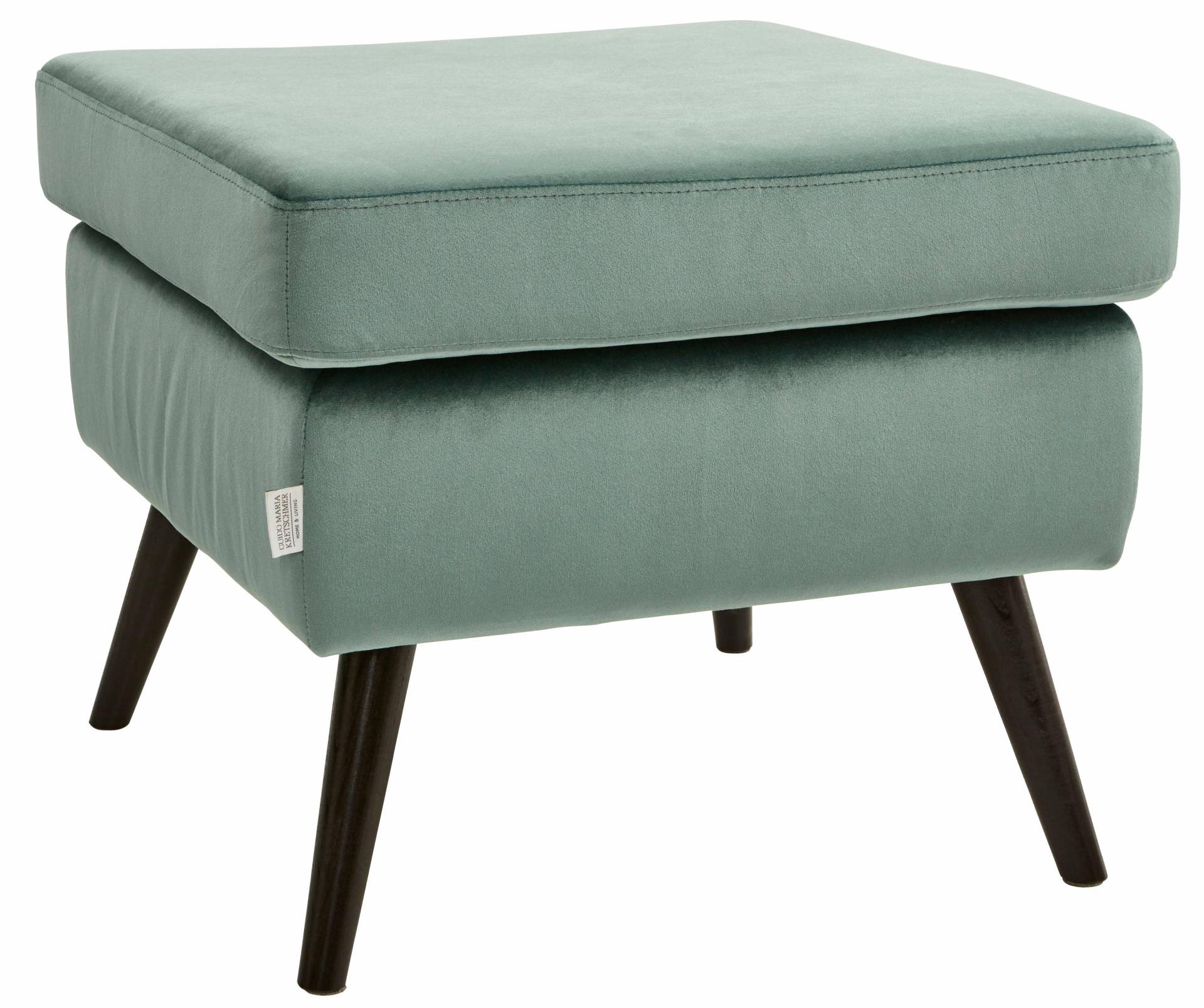 Guido Maria Kretschmer Home&Living Hocker »Salla«, Bezug auch in Luxus-Microfaser in Teddyfelloptik von Guido Maria Kretschmer Home&Living