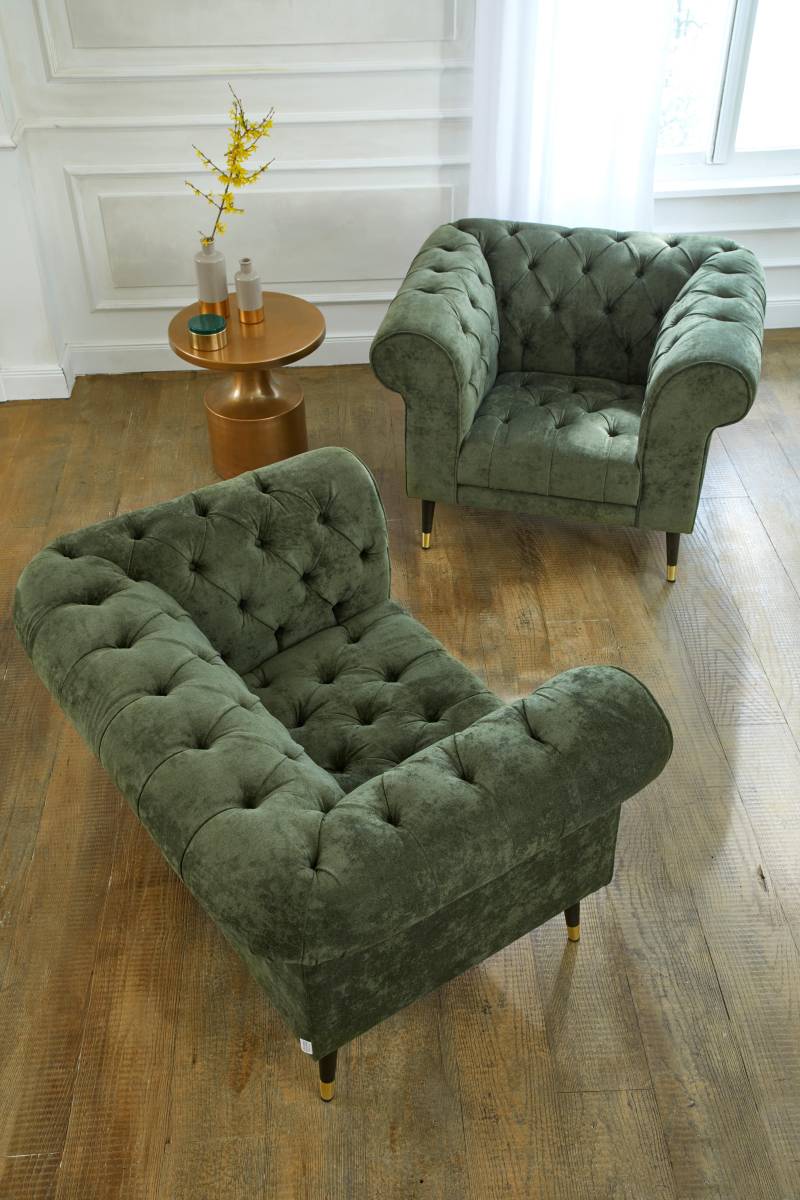 Guido Maria Kretschmer Home&Living Loveseat »Tinnum Loveseat, Chesterfield Sessel« von Guido Maria Kretschmer Home&Living