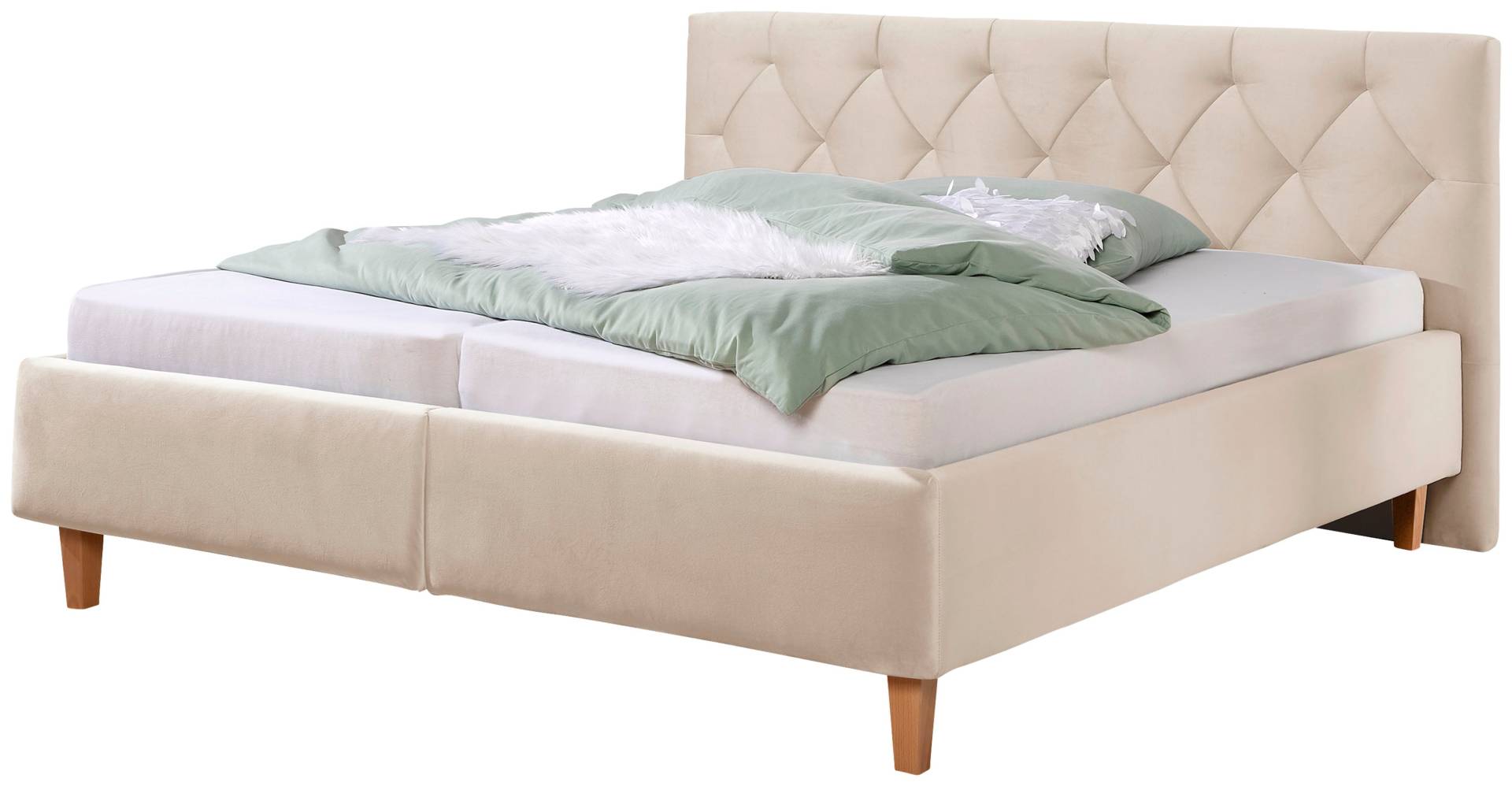 Guido Maria Kretschmer Home&Living Polsterbett »Sunley 100«, Kreuzsteppung, Kopfteilhöhe 102 cm, ohne oder mit Matratze/Lattenrost Guido Maria Kretschmer Home&Living Polsterbett »Sunley 100«, Kreuzsteppung, Kopfteilhöhe 102 cm, ohne oder mit Matratze/Lattenrost von Guido Maria Kretschmer Home&Living