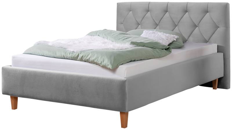 Guido Maria Kretschmer Home&Living Polsterbett »Sunley 100«, Kreuzsteppung, Kopfteilhöhe 102 cm, ohne oder mit Matratze/Lattenrost von Guido Maria Kretschmer Home&Living