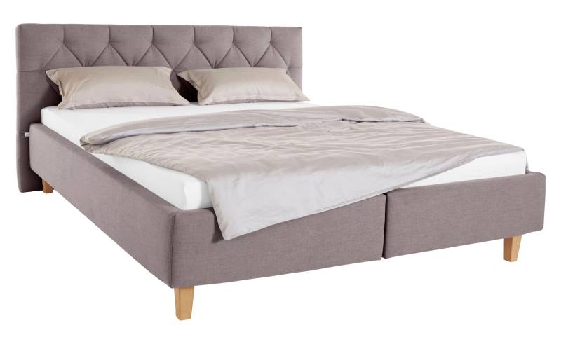 Guido Maria Kretschmer Home&Living Polsterbett »Sunley 100«, Kreuzsteppung, Kopfteilhöhe 102 cm, ohne oder mit Matratze/Lattenrost von Guido Maria Kretschmer Home&Living