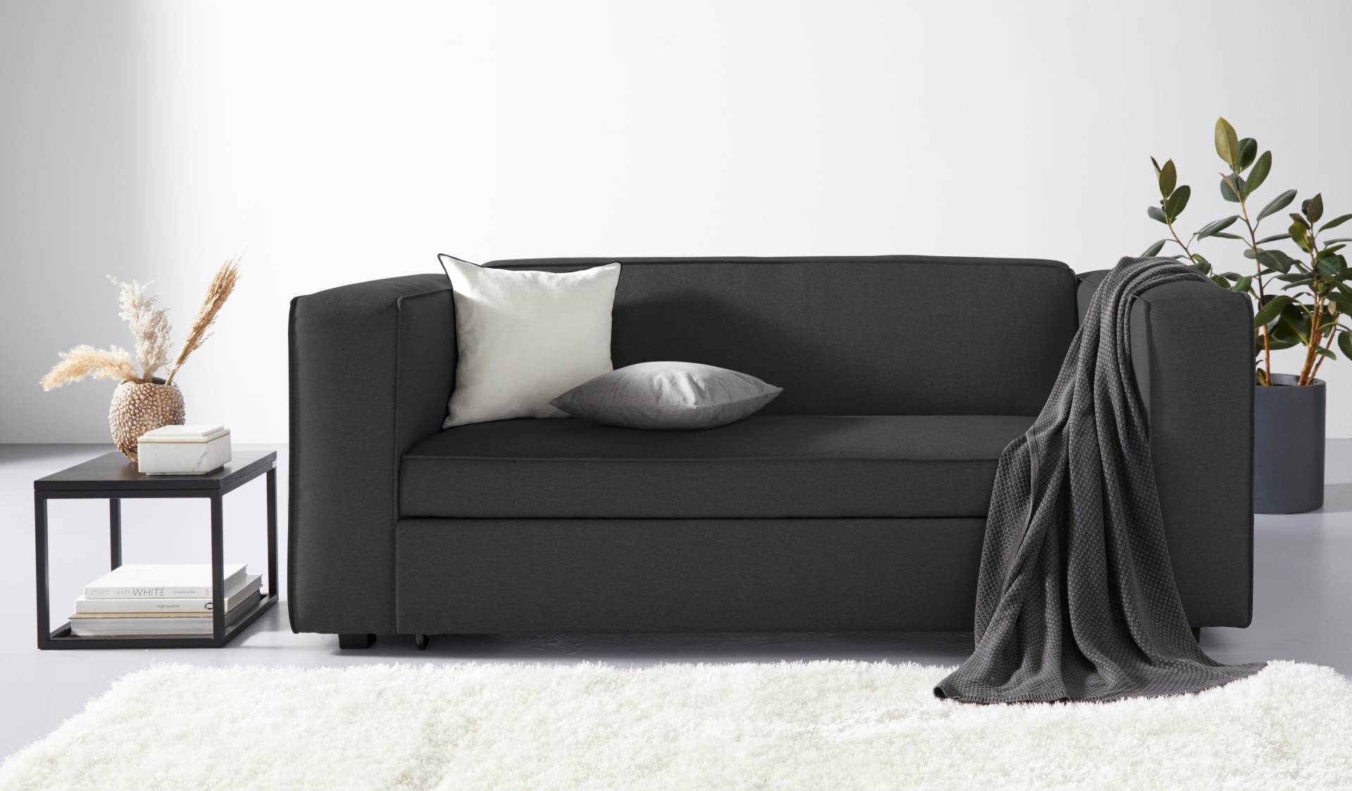 Guido Maria Kretschmer Home&Living Schlafsofa »Asmund, Design-Schlafsofa, komfortable Bedienung,«, perfekter Sitzkomfort, Liegefläche 160/200 cm von Guido Maria Kretschmer Home&Living