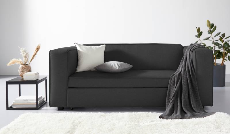Guido Maria Kretschmer Home&Living Schlafsofa »Asmund, Design-Schlafsofa, komfortable Bedienung,«, perfekter Sitzkomfort, Liegefläche 160/200 cm von Guido Maria Kretschmer Home&Living