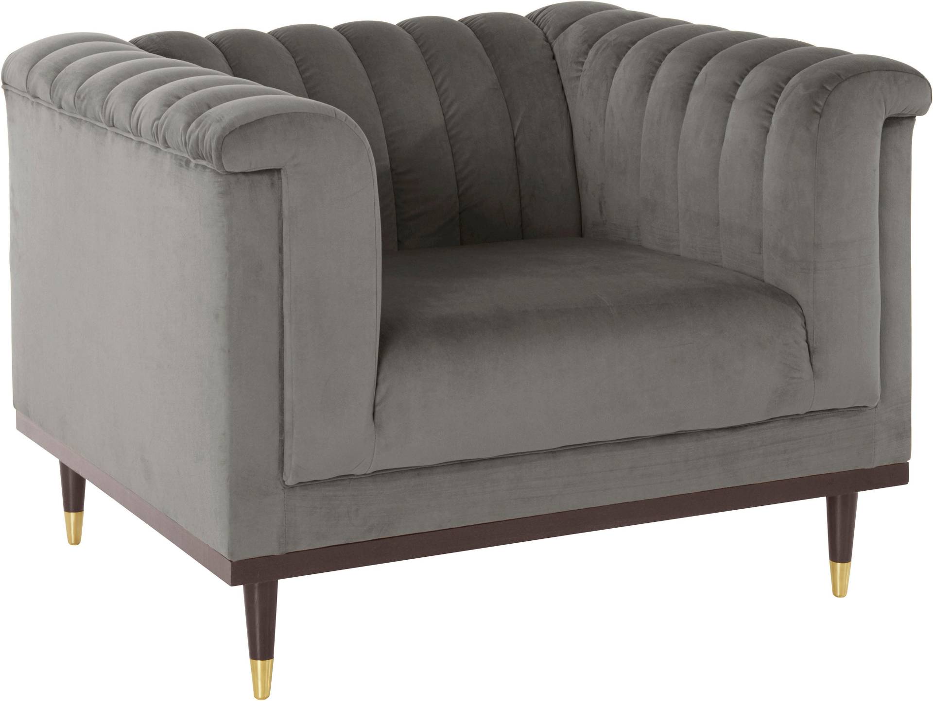 Guido Maria Kretschmer Home&Living Sessel »Chamby«, mit Holzrahmen unten und Steppung im Lehnenbereich Guido Maria Kretschmer Home&Living Sessel »Chamby«, mit Holzrahmen unten und Steppung im Lehnenbereich von Guido Maria Kretschmer Home&Living