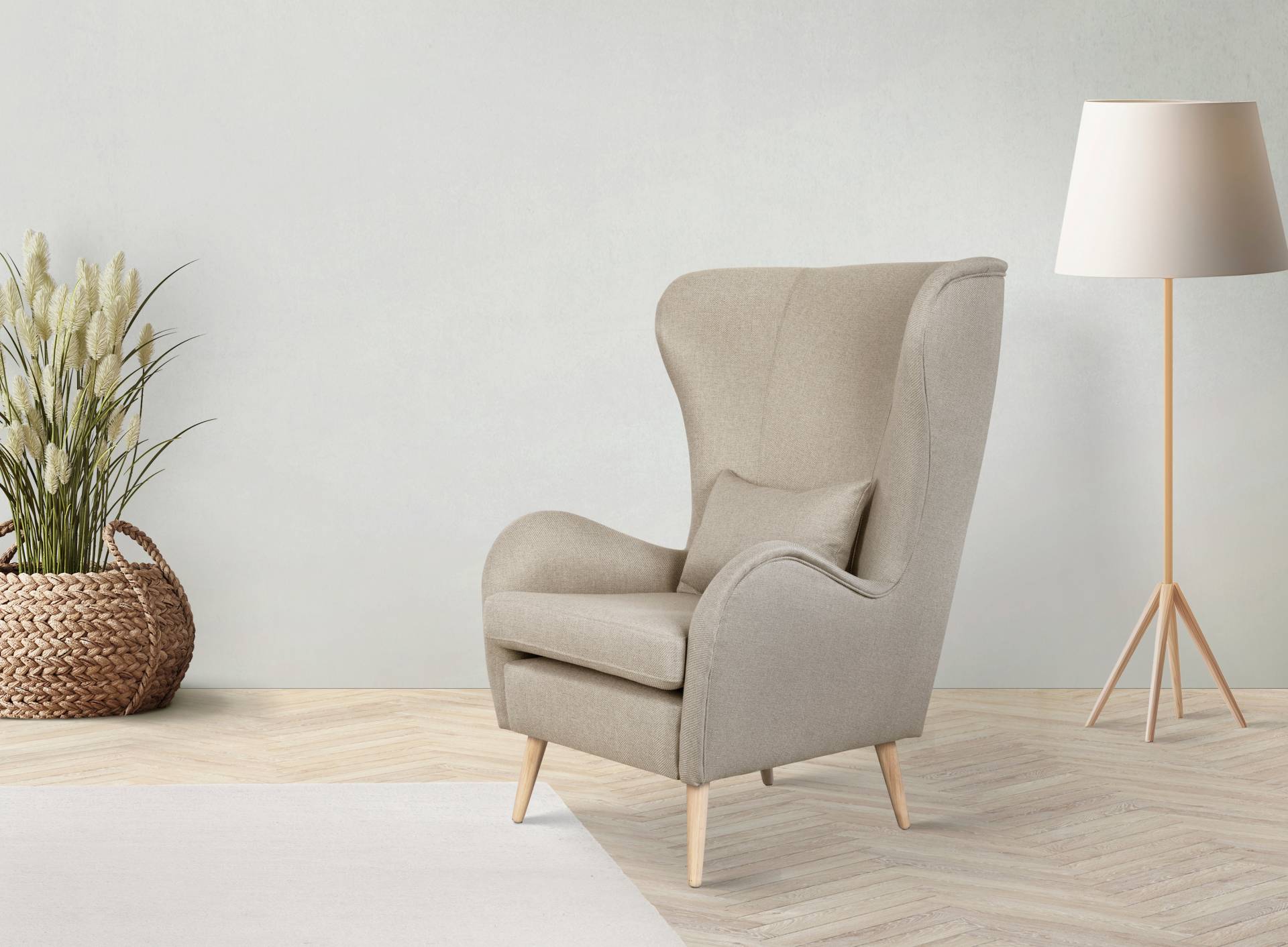 Guido Maria Kretschmer Home&Living Sessel »Charles Ohrensessel«, gross und gemütlich in modernem Design Guido Maria Kretschmer Home&Living Sessel »Charles Ohrensessel«, gross und gemütlich in modernem Design von Guido Maria Kretschmer Home&Living