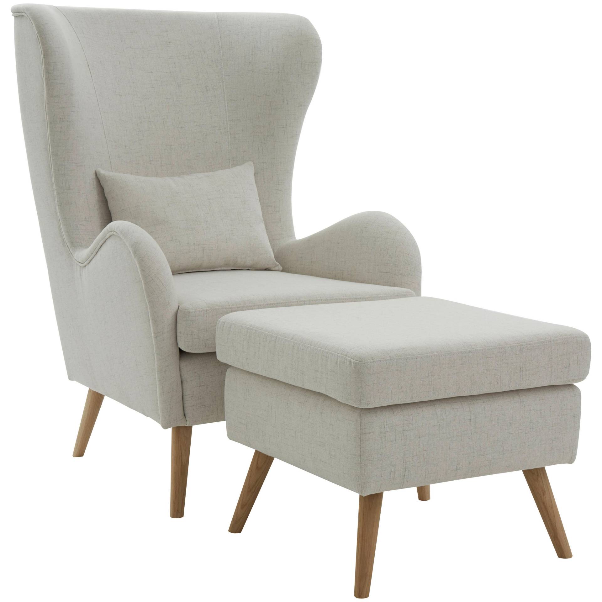 Guido Maria Kretschmer Home&Living Sessel »Salla«, wahlweise mit oder ohne Hocker; grosser Sessel: Masse B/T/H: 78/94/118cm Guido Maria Kretschmer Home&Living Sessel »Salla«, wahlweise mit oder ohne Hocker; grosser Sessel: Masse B/T/H: 78/94/118cm von Guido Maria Kretschmer Home&Living