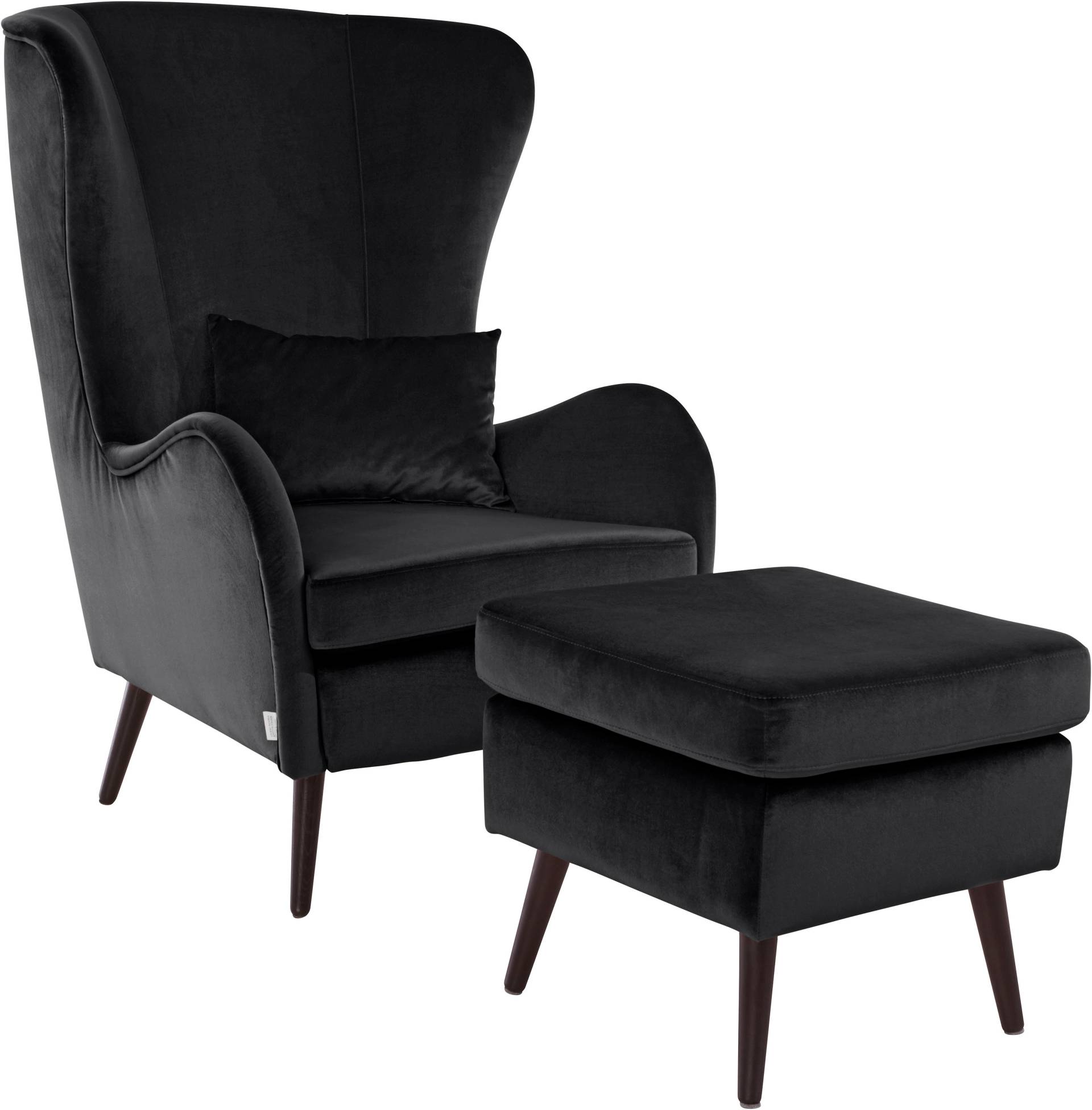 Guido Maria Kretschmer Home&Living Sessel »Salla«, wahlweise mit oder ohne Hocker; grosser Sessel: Masse B/T/H: 78/94/118cm Guido Maria Kretschmer Home&Living Sessel »Salla«, wahlweise mit oder ohne Hocker; grosser Sessel: Masse B/T/H: 78/94/118cm von Guido Maria Kretschmer Home&Living