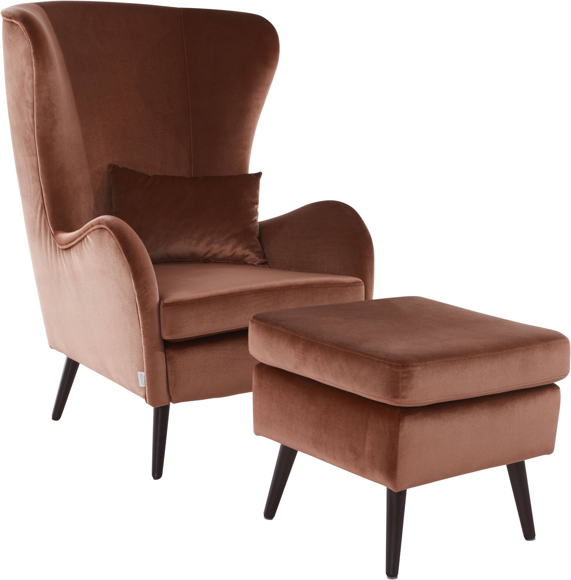 Guido Maria Kretschmer Home&Living Sessel »Salla«, wahlweise mit oder ohne Hocker; grosser Sessel: Masse B/T/H: 78/94/118cm Guido Maria Kretschmer Home&Living Sessel »Salla«, wahlweise mit oder ohne Hocker; grosser Sessel: Masse B/T/H: 78/94/118cm von Guido Maria Kretschmer Home&Living