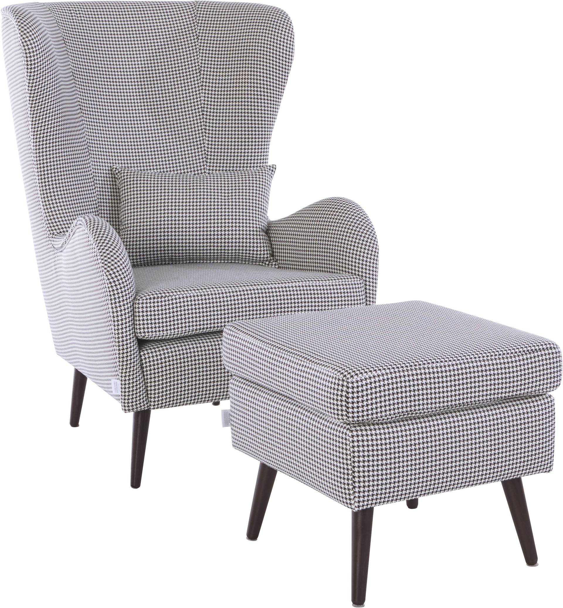 Guido Maria Kretschmer Home&Living Sessel »Salla«, wahlweise mit oder ohne Hocker; grosser Sessel: Masse B/T/H: 78/94/118cm Guido Maria Kretschmer Home&Living Sessel »Salla«, wahlweise mit oder ohne Hocker; grosser Sessel: Masse B/T/H: 78/94/118cm von Guido Maria Kretschmer Home&Living