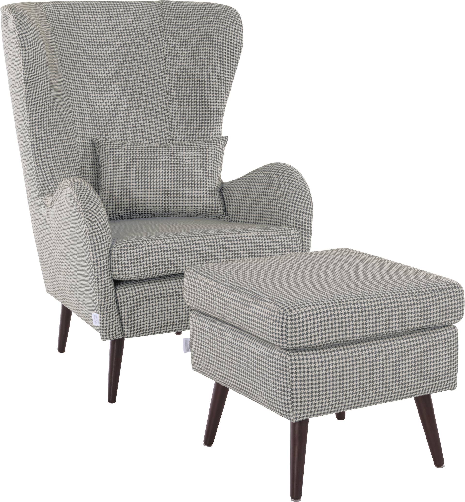 Guido Maria Kretschmer Home&Living Sessel »Salla«, wahlweise mit oder ohne Hocker; grosser Sessel: Masse B/T/H: 78/94/118cm Guido Maria Kretschmer Home&Living Sessel »Salla«, wahlweise mit oder ohne Hocker; grosser Sessel: Masse B/T/H: 78/94/118cm von Guido Maria Kretschmer Home&Living