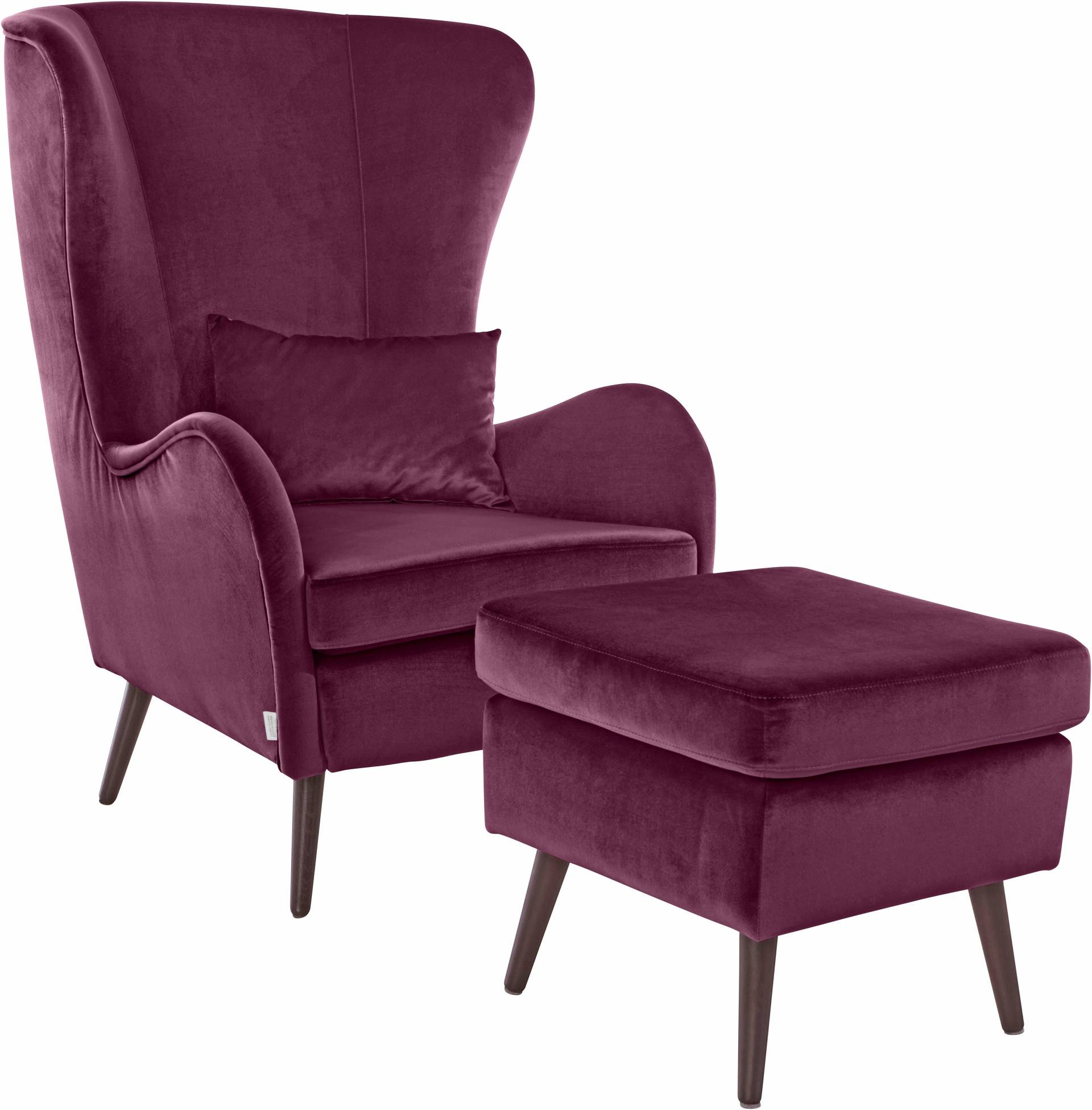Guido Maria Kretschmer Home&Living Sessel »Sallito«, incl. Hocker, in 6 Bezugsqualitäten, Sessel B/T/H: 76/85/109 cm Guido Maria Kretschmer Home&Living Sessel »Sallito«, incl. Hocker, in 6 Bezugsqualitäten, Sessel B/T/H: 76/85/109 cm von Guido Maria Kretschmer Home&Living