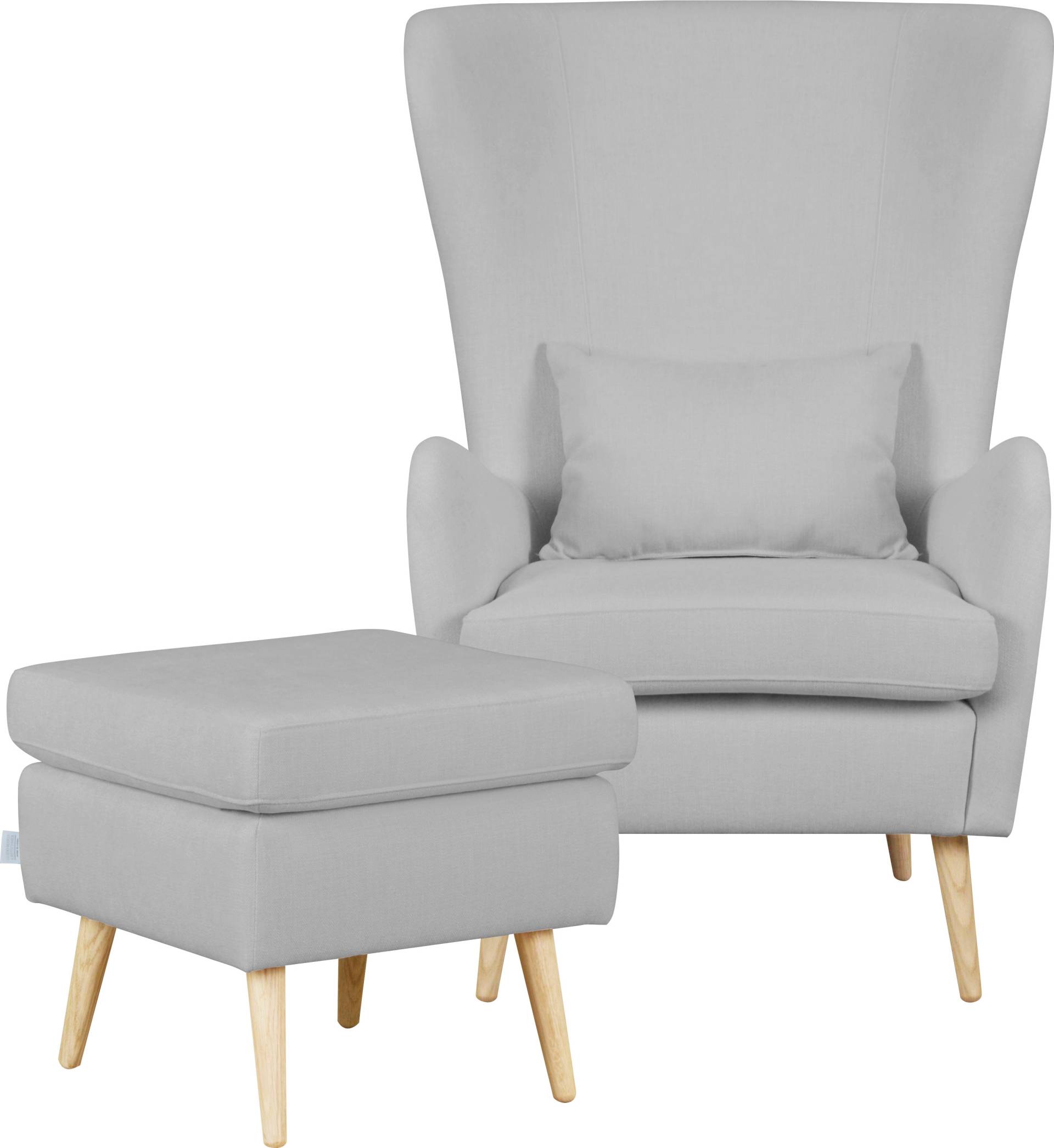 Guido Maria Kretschmer Home&Living Sessel »Sallito«, incl. Hocker, in 6 Bezugsqualitäten, Sessel B/T/H: 76/85/109 cm Guido Maria Kretschmer Home&Living Sessel »Sallito«, incl. Hocker, in 6 Bezugsqualitäten, Sessel B/T/H: 76/85/109 cm von Guido Maria Kretschmer Home&Living