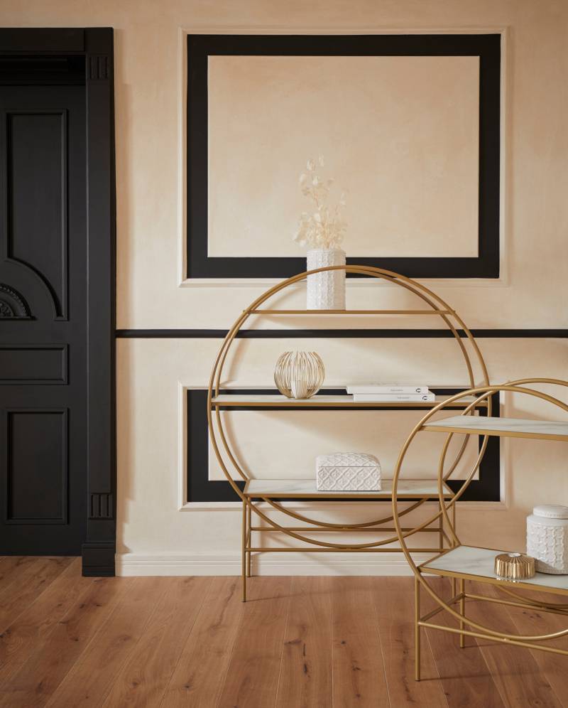 Guido Maria Kretschmer Home&Living Standregal »Shinely«, Gestell aus Metall, Ablageflächen aus Glas von Guido Maria Kretschmer Home&Living