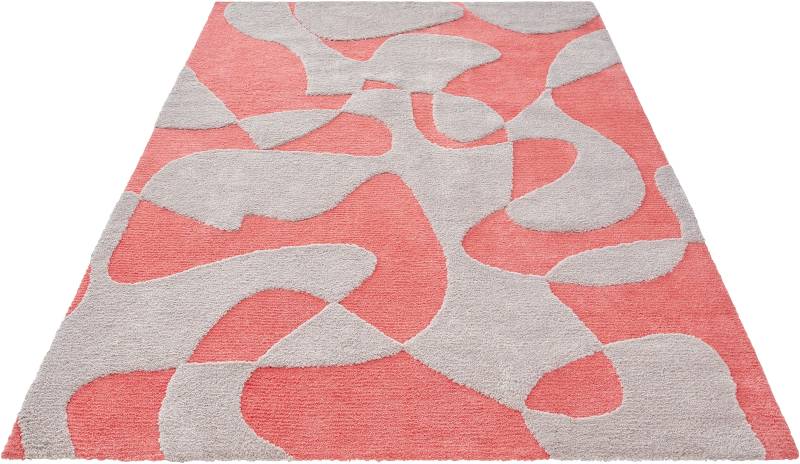 Guido Maria Kretschmer Home&Living Teppich »Liven, Hoch-Tief-Struktur Teppiche, modernes Muster, moderne Farben«, rechteckig von Guido Maria Kretschmer Home&Living