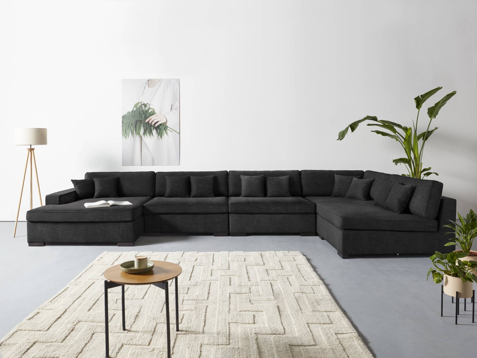 Guido Maria Kretschmer Home&Living Wohnlandschaft »Skara XXL U-Form«, Lounge-Sofa XXL mit Federkern-Polsterung, in vielen Bezugsvarianten Guido Maria Kretschmer Home&Living Wohnlandschaft »Skara XXL U-Form«, Lounge-Sofa XXL mit Federkern-Polsterung, in vielen Bezugsvarianten von Guido Maria Kretschmer Home&Living