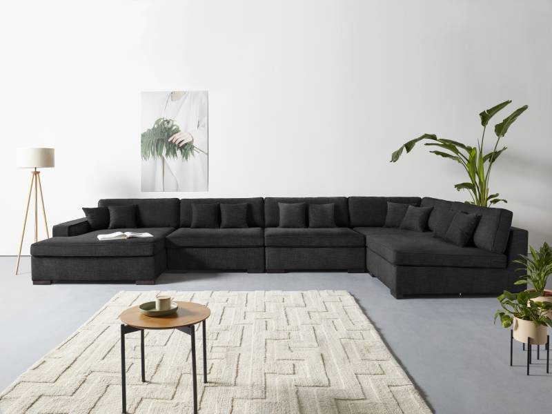 Guido Maria Kretschmer Home&Living Wohnlandschaft »Skara XXL U-Form«, Lounge-Sofa XXL mit Federkern-Polsterung, in vielen Bezugsvarianten von Guido Maria Kretschmer Home&Living