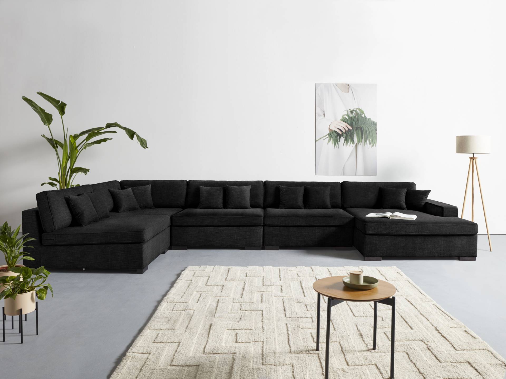 Guido Maria Kretschmer Home&Living Wohnlandschaft »Skara XXL U-Form«, Lounge-Sofa XXL mit Federkern-Polsterung, in vielen Bezugsvarianten Guido Maria Kretschmer Home&Living Wohnlandschaft »Skara XXL U-Form«, Lounge-Sofa XXL mit Federkern-Polsterung, in vielen Bezugsvarianten von Guido Maria Kretschmer Home&Living