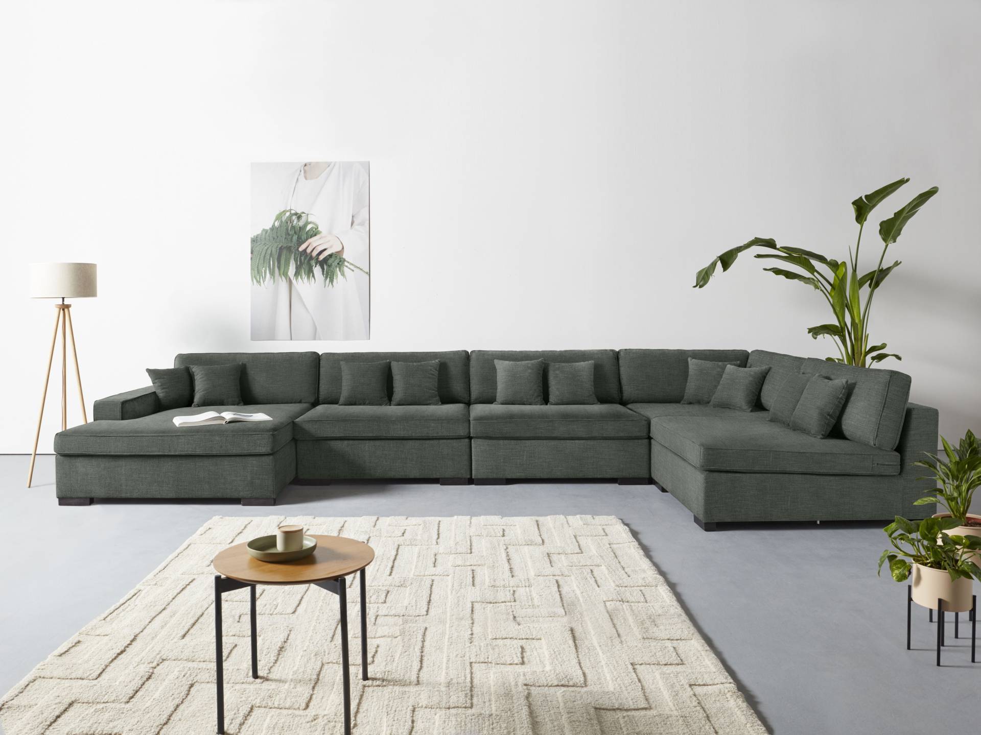 Guido Maria Kretschmer Home&Living Wohnlandschaft »Skara XXL U-Form«, Lounge-Sofa XXL mit Federkern-Polsterung, in vielen Bezugsvarianten Guido Maria Kretschmer Home&Living Wohnlandschaft »Skara XXL U-Form«, Lounge-Sofa XXL mit Federkern-Polsterung, in vielen Bezugsvarianten von Guido Maria Kretschmer Home&Living