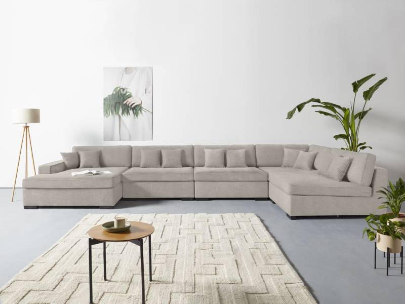 Guido Maria Kretschmer Home&Living Wohnlandschaft »Skara XXL U-Form«, Lounge-Sofa XXL mit Federkern-Polsterung, in vielen Bezugsvarianten von Guido Maria Kretschmer Home&Living