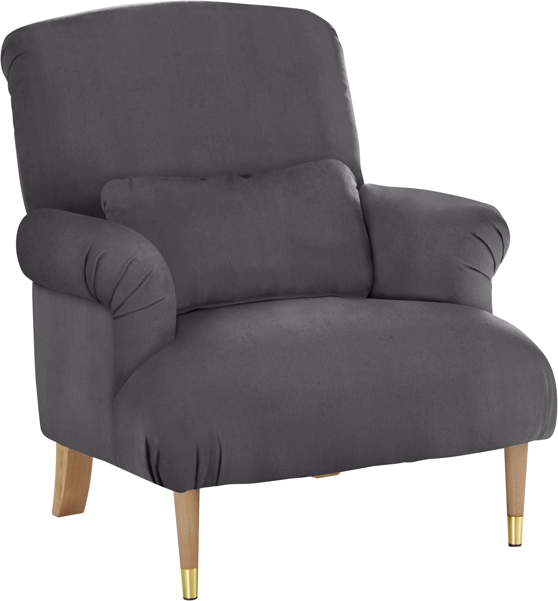 Guido Maria Kretschmer Home&Living XXL-Sessel »Cholet Sessel«, mit Zierkissen und Beinen aus Eiche, Bezugsqualität: Baumwollmix, Big Guido Maria Kretschmer Home&Living XXL-Sessel »Cholet Sessel«, mit Zierkissen und Beinen aus Eiche, Bezugsqualität: Baumwollmix, Big von Guido Maria Kretschmer Home&Living