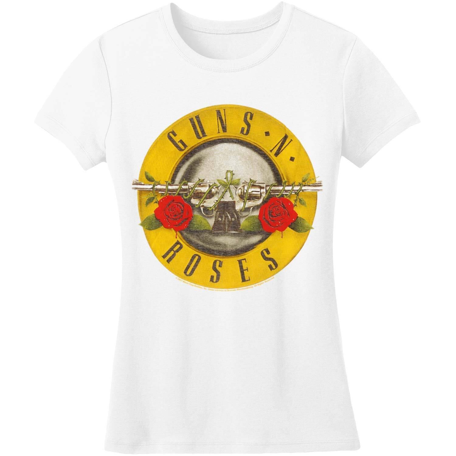 Classic Tshirt Damen Weiss XL von Guns N Roses
