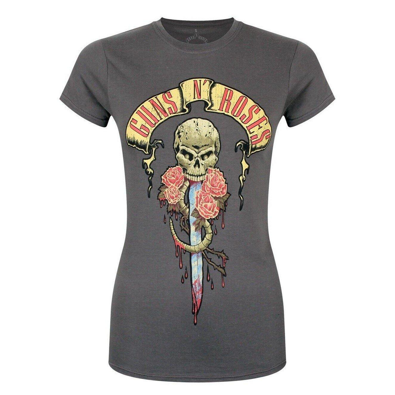 Dripping Dagger Tshirt Damen Grau S von Guns N Roses
