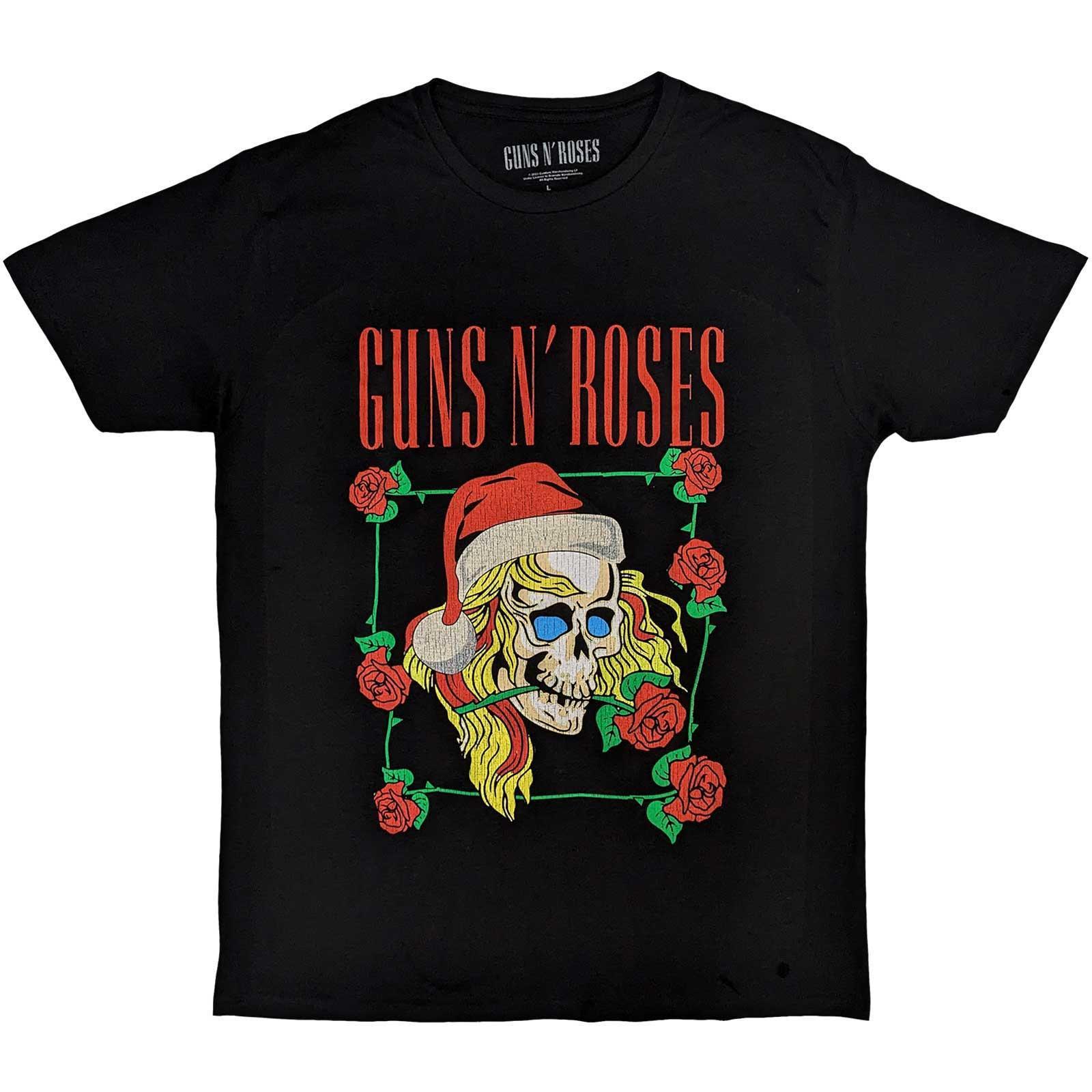 Holiday Tshirt Weihnachtliches Design Damen Schwarz S von Guns N Roses