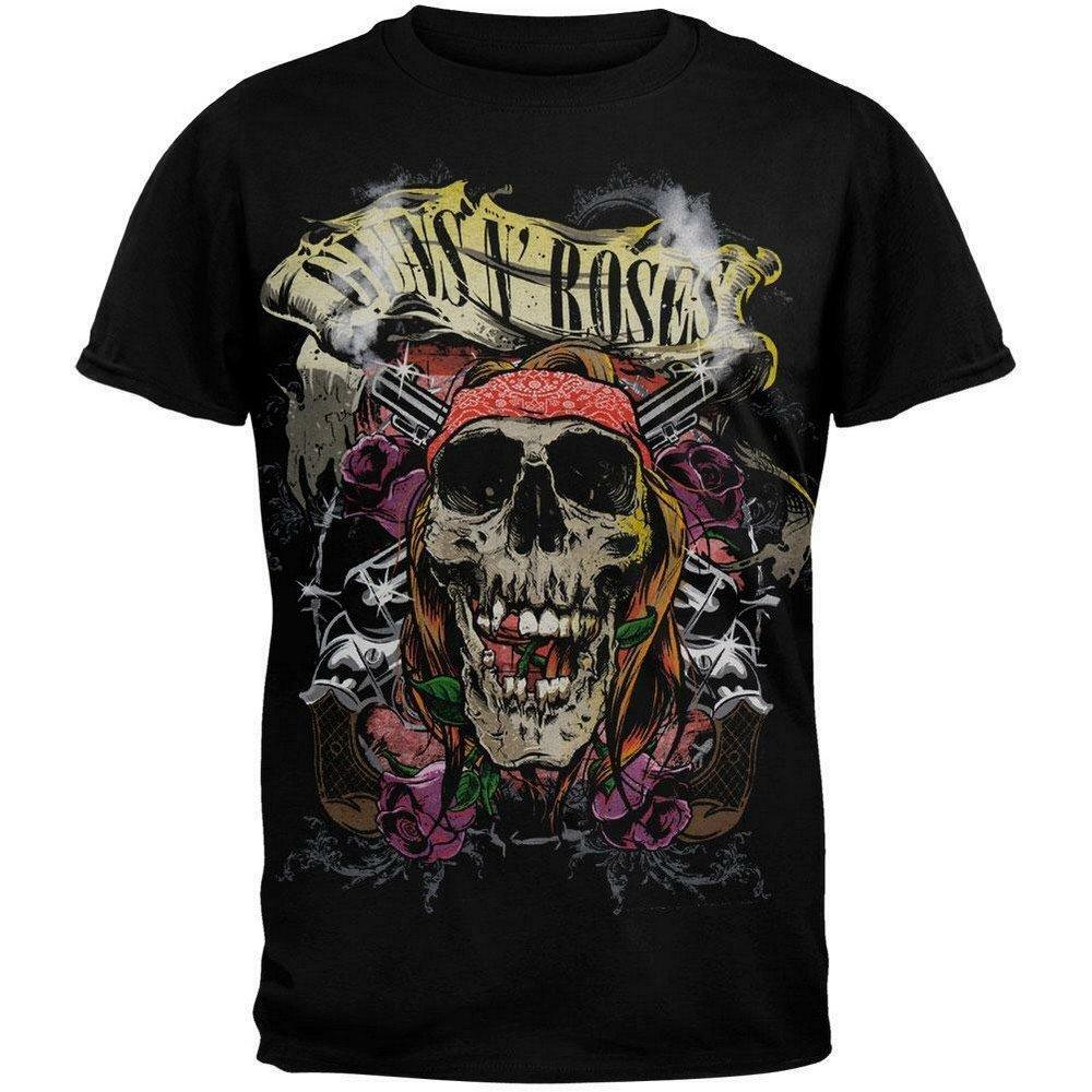 Trashy Skull Tshirt Damen Schwarz L von Guns N Roses
