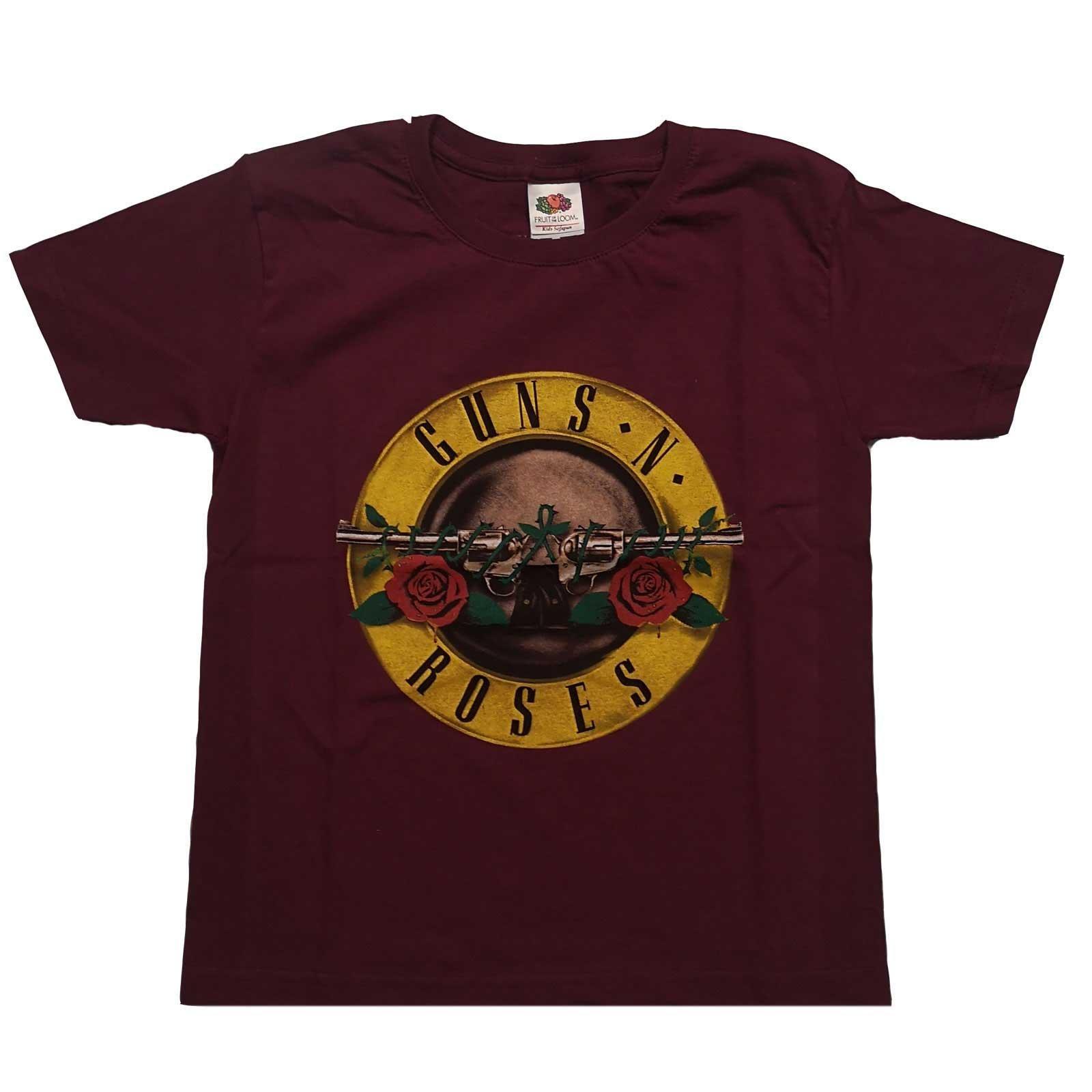 Tshirt Jungen Bordeaux 140 von Guns N Roses