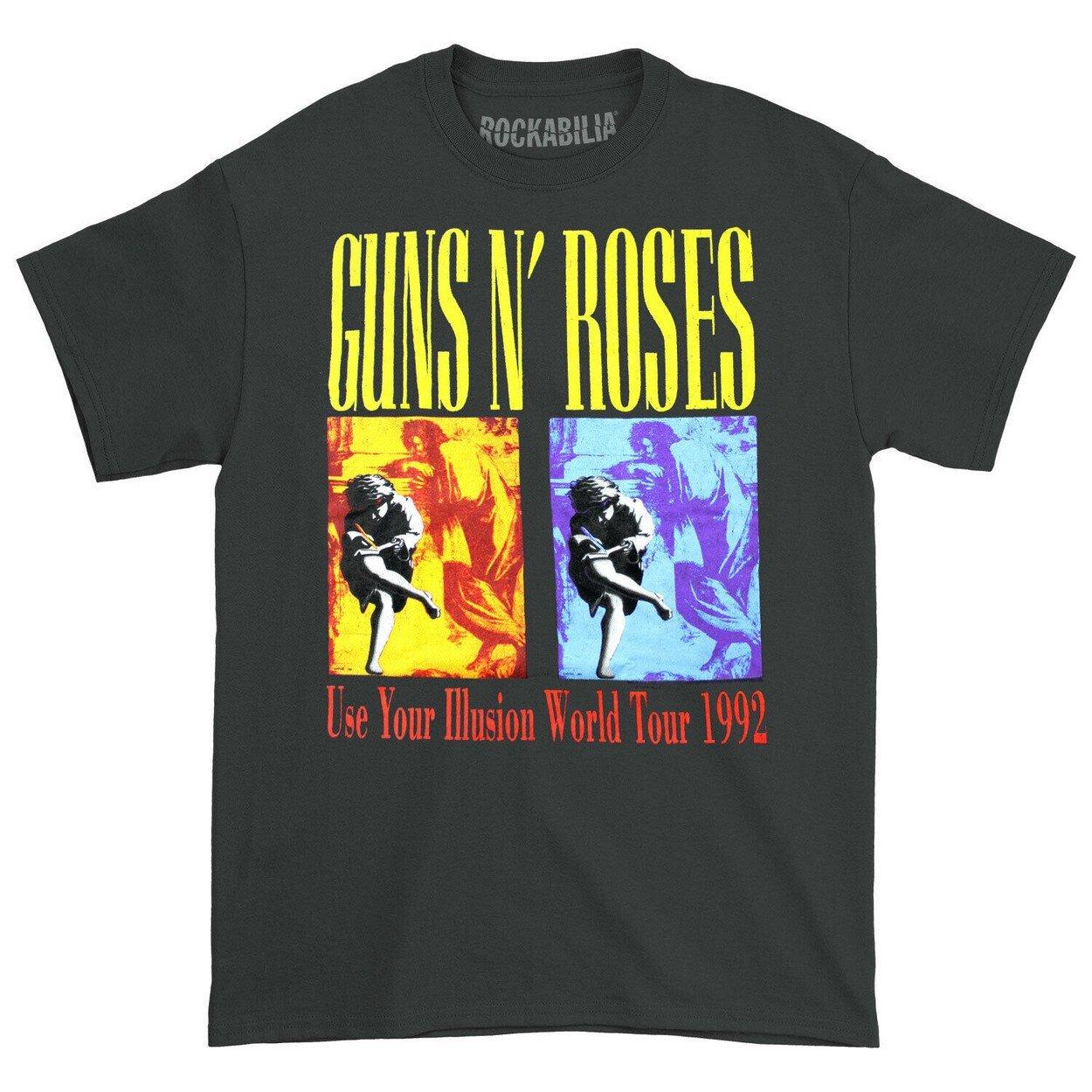 Use Your Illusion World Tour Tshirt Damen Schwarz S von Guns N Roses