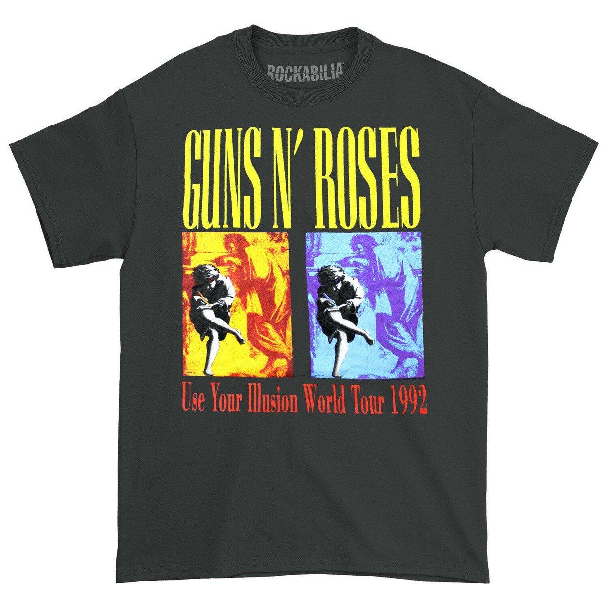 Use Your Illusion World Tour Tshirt Damen Schwarz XXL von Guns N Roses