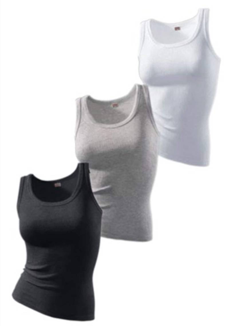 Feinripp-Tanktops (3 Stck.) von H.I.S