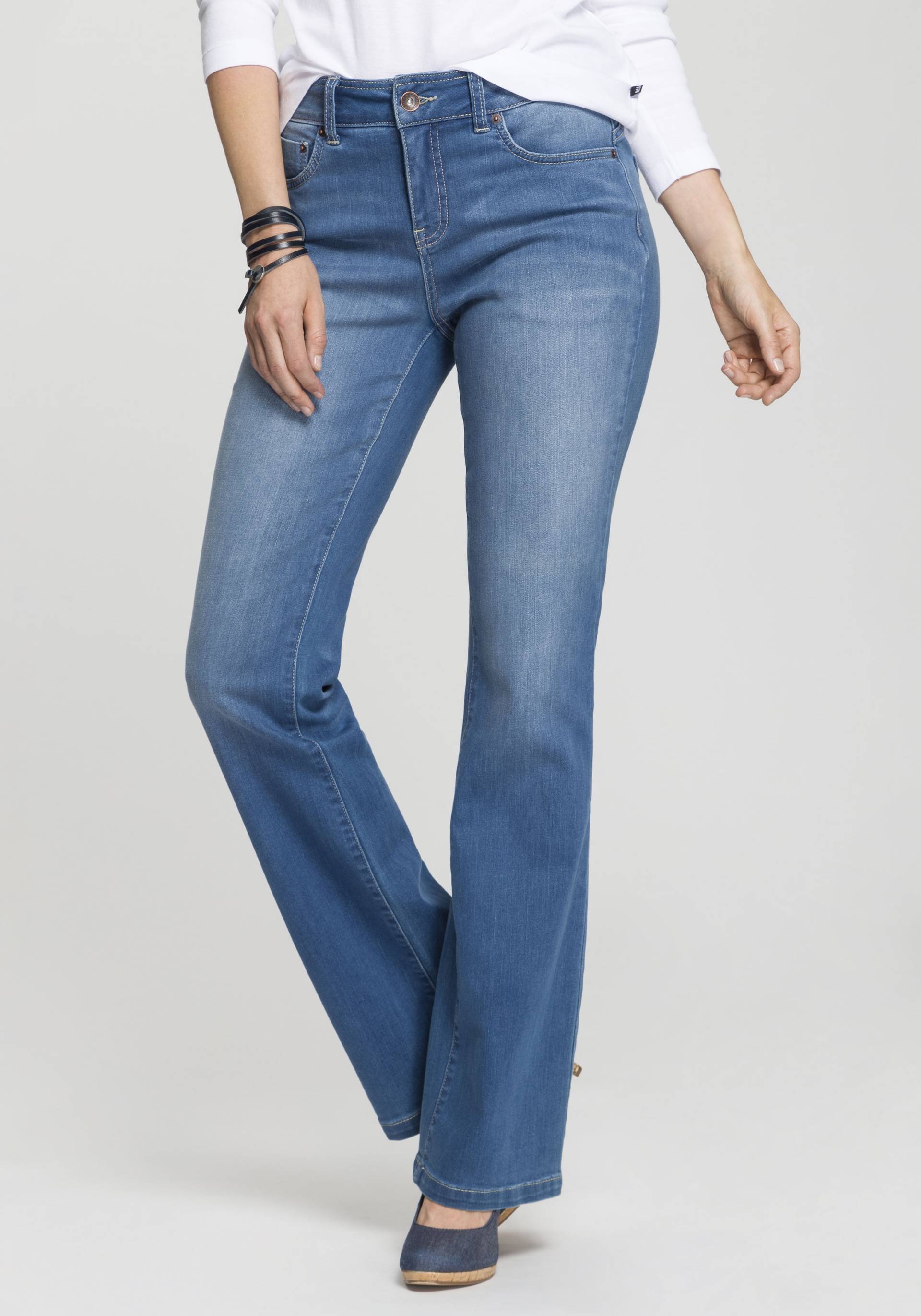 H.I.S Bootcut-Jeans »High-Waist« von H.I.S