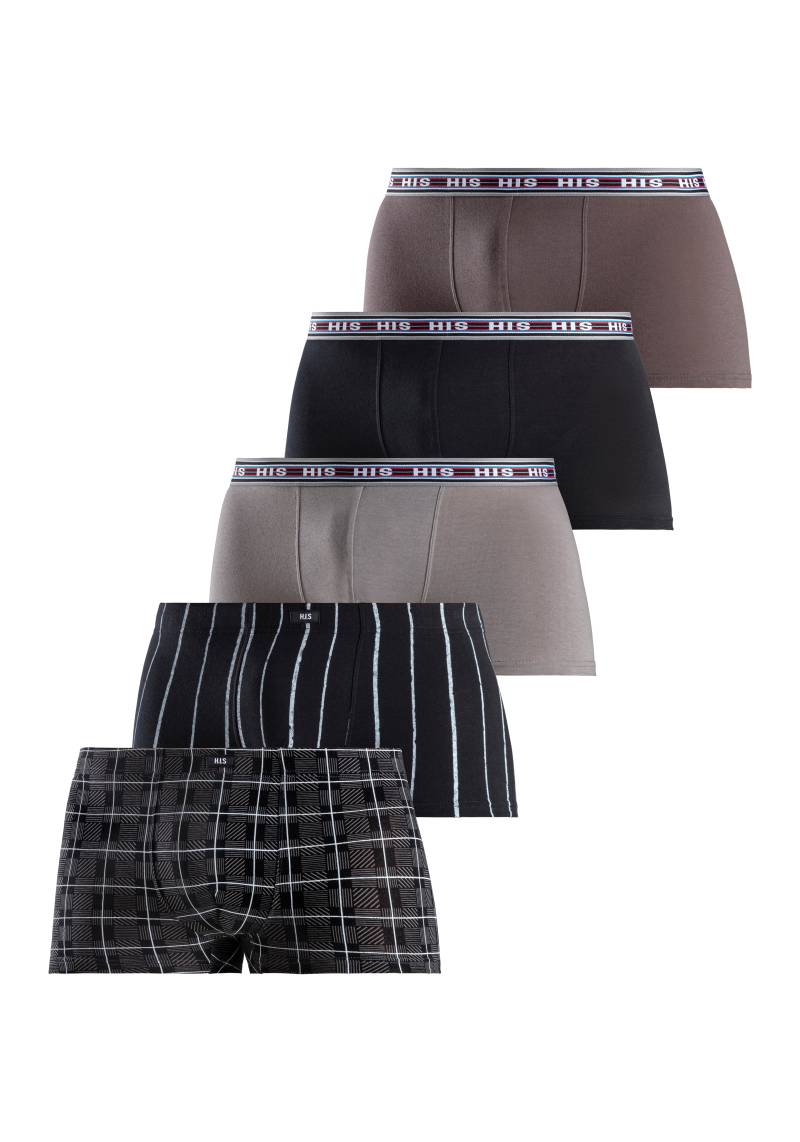 H.I.S Boxer »Boxershorts für Herren«, (Packung, 5 St.), aus Baumwoll-Stretch von H.I.S