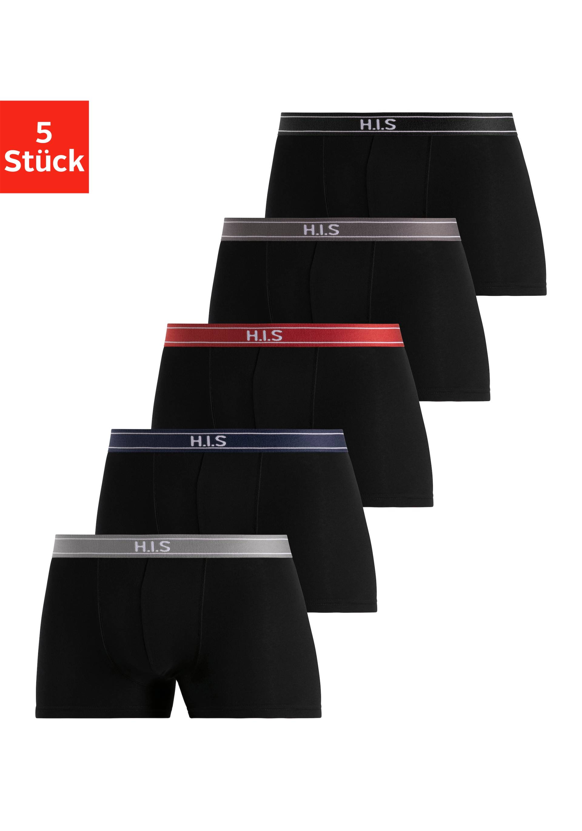 H.I.S Boxer, (Packung, 5 St.) von H.I.S