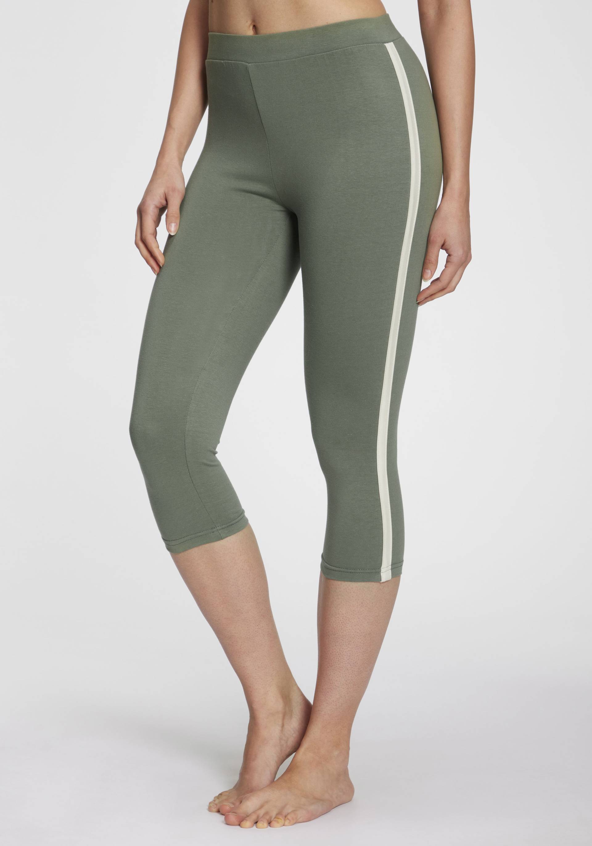 H.I.S Caprileggings, mit schmalen Seitenstreifen von H.I.S
