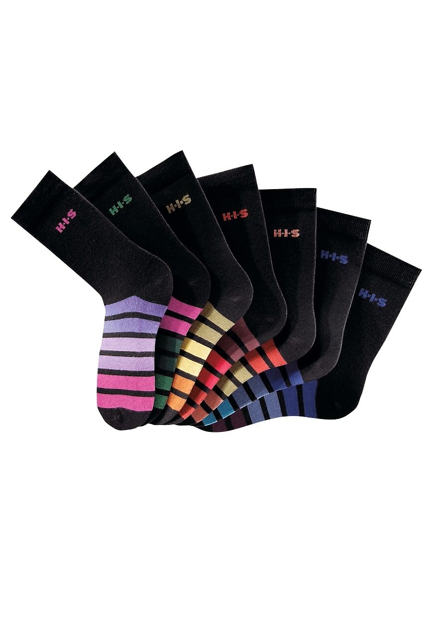 H.I.S Freizeitsocken, (Set, 7 Paar) von H.I.S