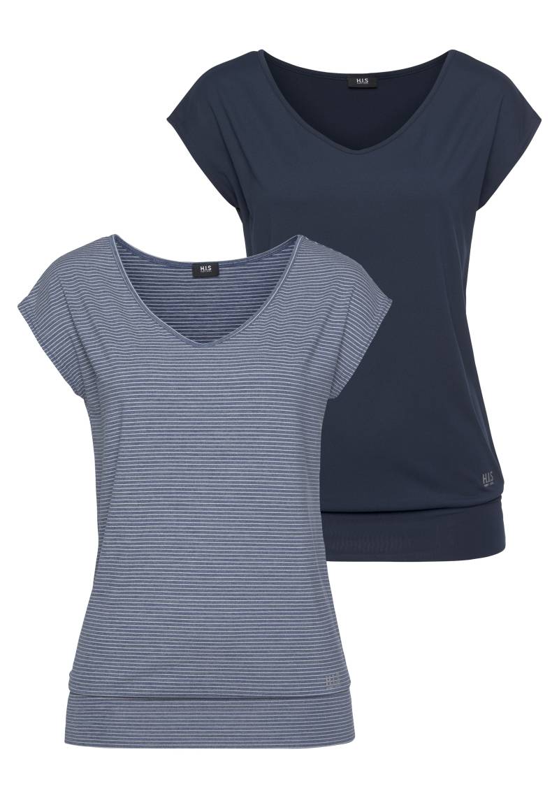 H.I.S Funktionsshirt, (Spar-Set, 2er-Pack), ärmellos, figurfreundlicher Schnitt, ideal für Sport und Wandern von H.I.S